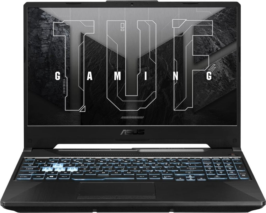 Laptop Asus TUF Gaming A15, 15.6", AMD Ryzen 5 7535HS, 8 GB RAM, 512 GB SSD, NVIDIA GeForce RTX 3050, i zi