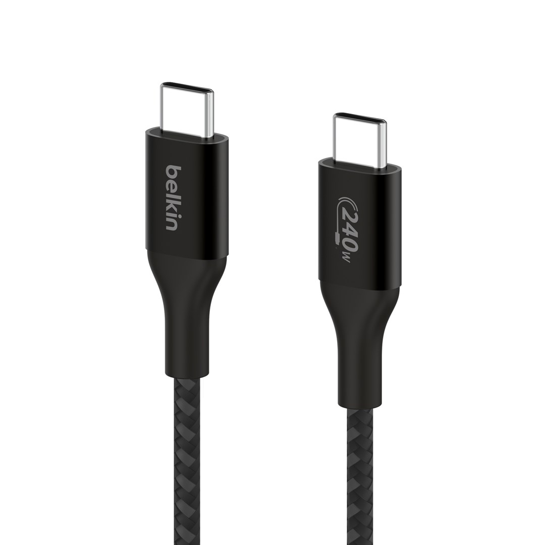 Kabllo Belkin, 2 m, USB-C, e zezë