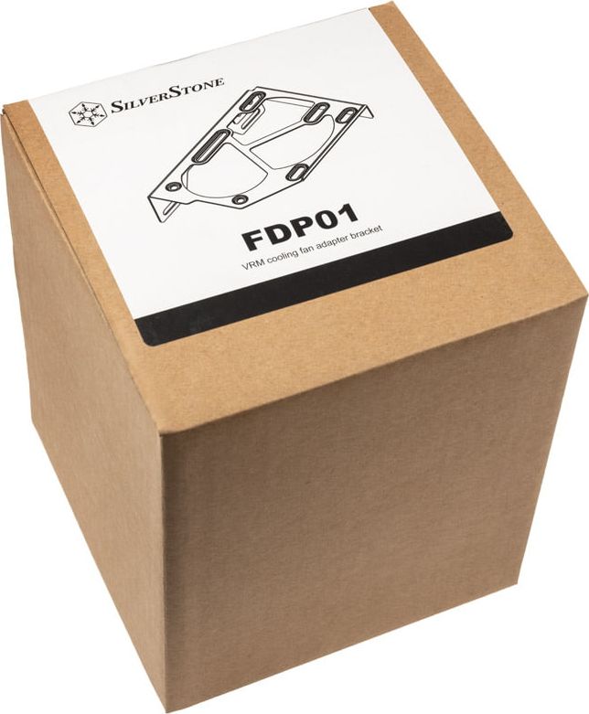 Kornizë montuese për ventilator VRM SilverStone SST-FDP01B, për ventilator 80mm ose 2x60mm, e zezë