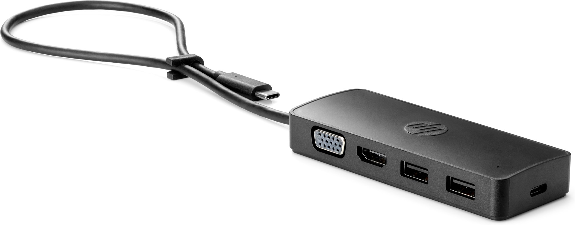 Qendër lidhjeje HP USB-C Travel Hub G2, USB-C, HDMI, VGA, e zezë 
