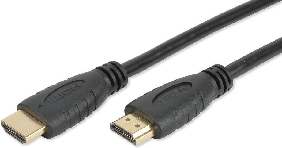 Kabllo Techly HDMI - HDMI, 2m, e zezë