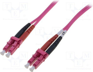 Kabllo Digitus Patchcord Fibër optike OM4 - DK-2533-03-4, 3m, rozë
