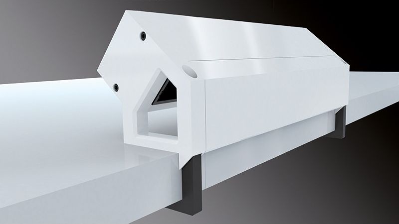 Zgjatues tavoline Bachmann DESK 2, 4 dalje, kabllo 20 cm, i zi e bardhë