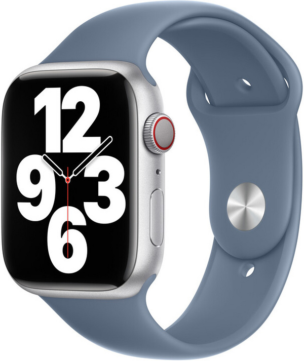Apple Watch 45mm Band, Slate Blue Sport Band (SEASONAL 2022 Fall)