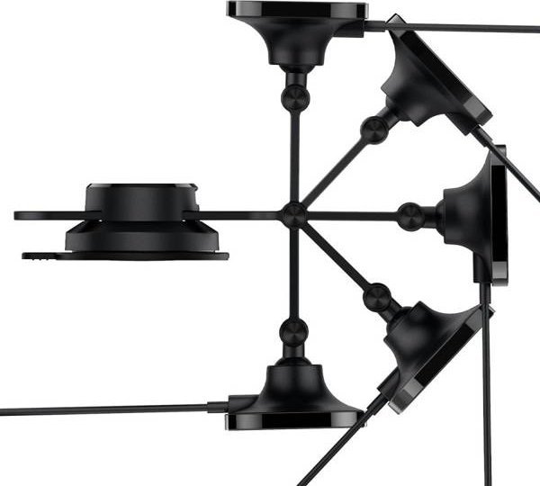 Mbajtës magnetik veture Spigen OneTap Pro 3 ITS35W-3, karikues wireless 10W, për MagSafe, i zi