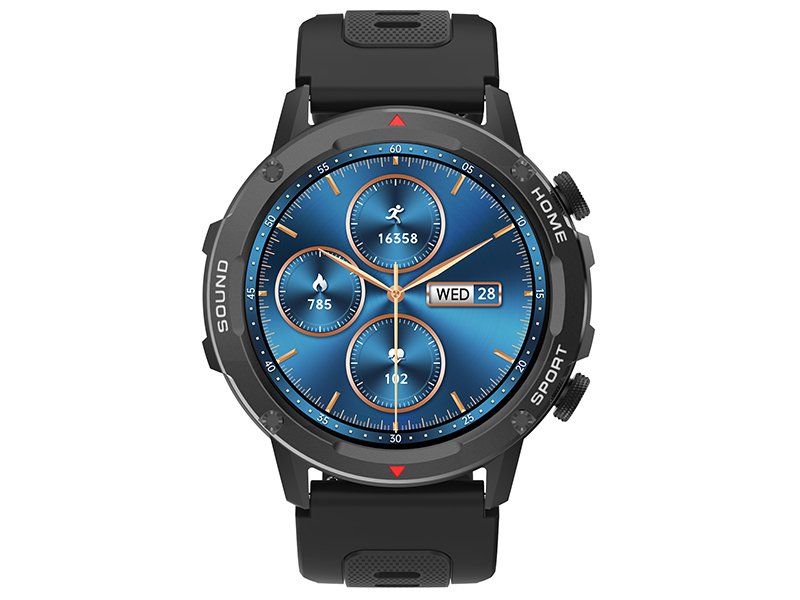 Ora inteligjente Tracer SMR11 Hero, ekran 1.39", Bluetooth 5.2, e zezë