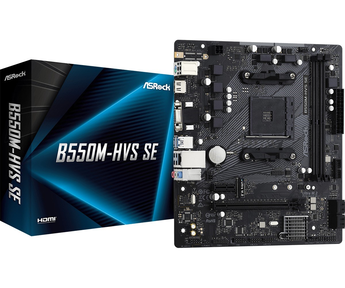 Pllakë amë Plyta glówna ASRock B550M-HVS SE