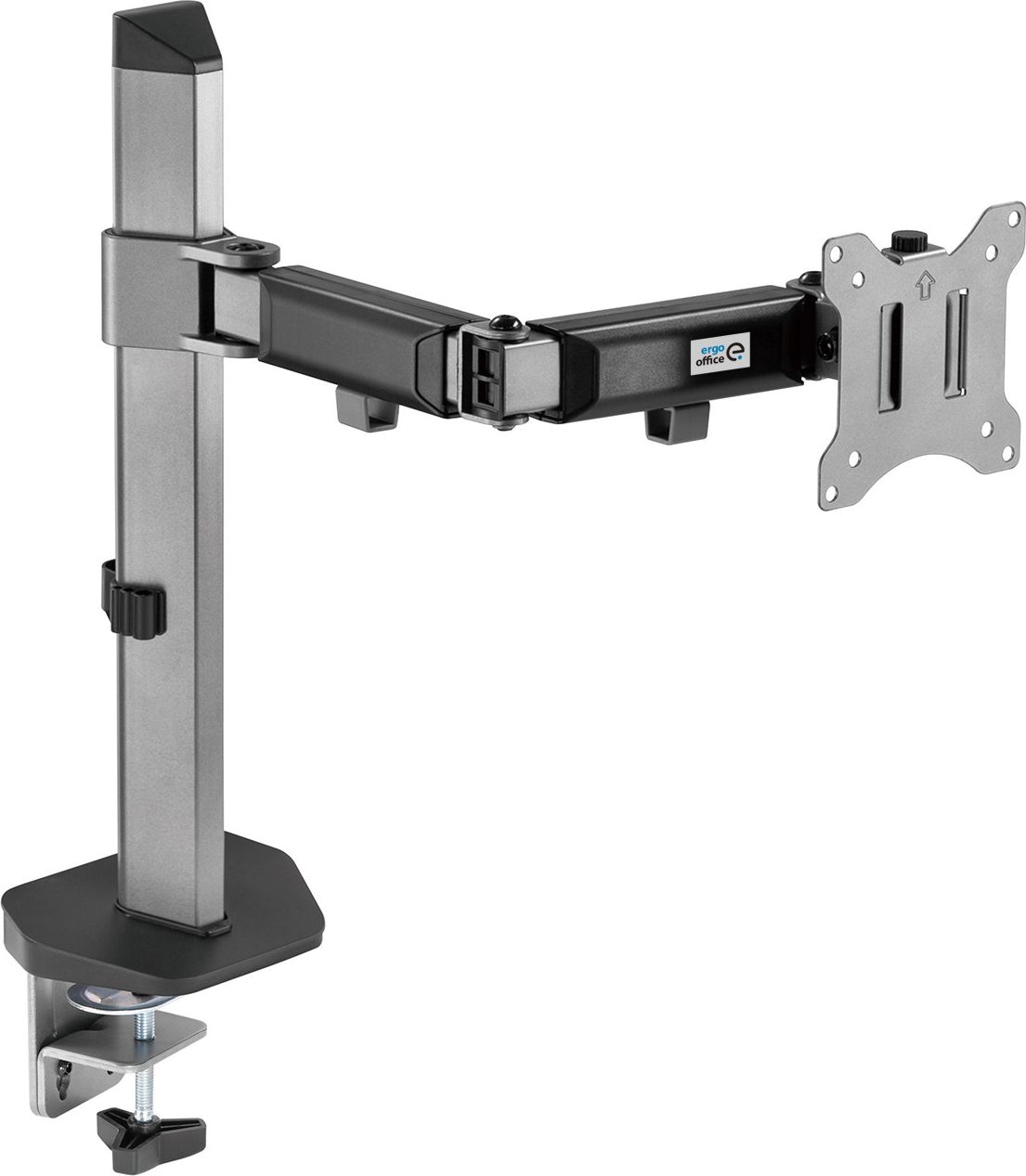 Mbajtëse tavoline për monitor Ergo Office ER-448, 17"-32", deri 9kg, e zezë