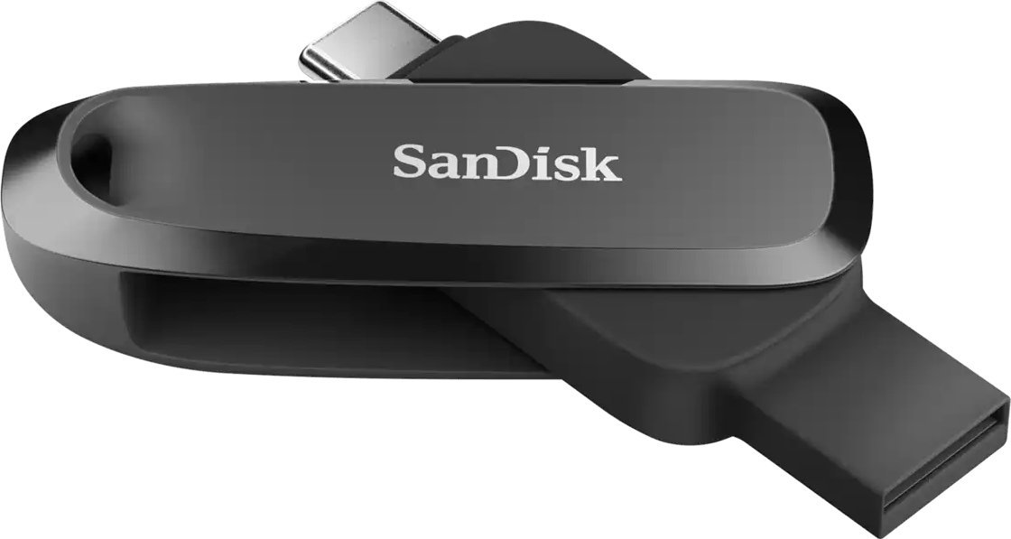 USB SanDisk Phone Drive, 128GB, USB 3.2, USB-C dhe USB-A
