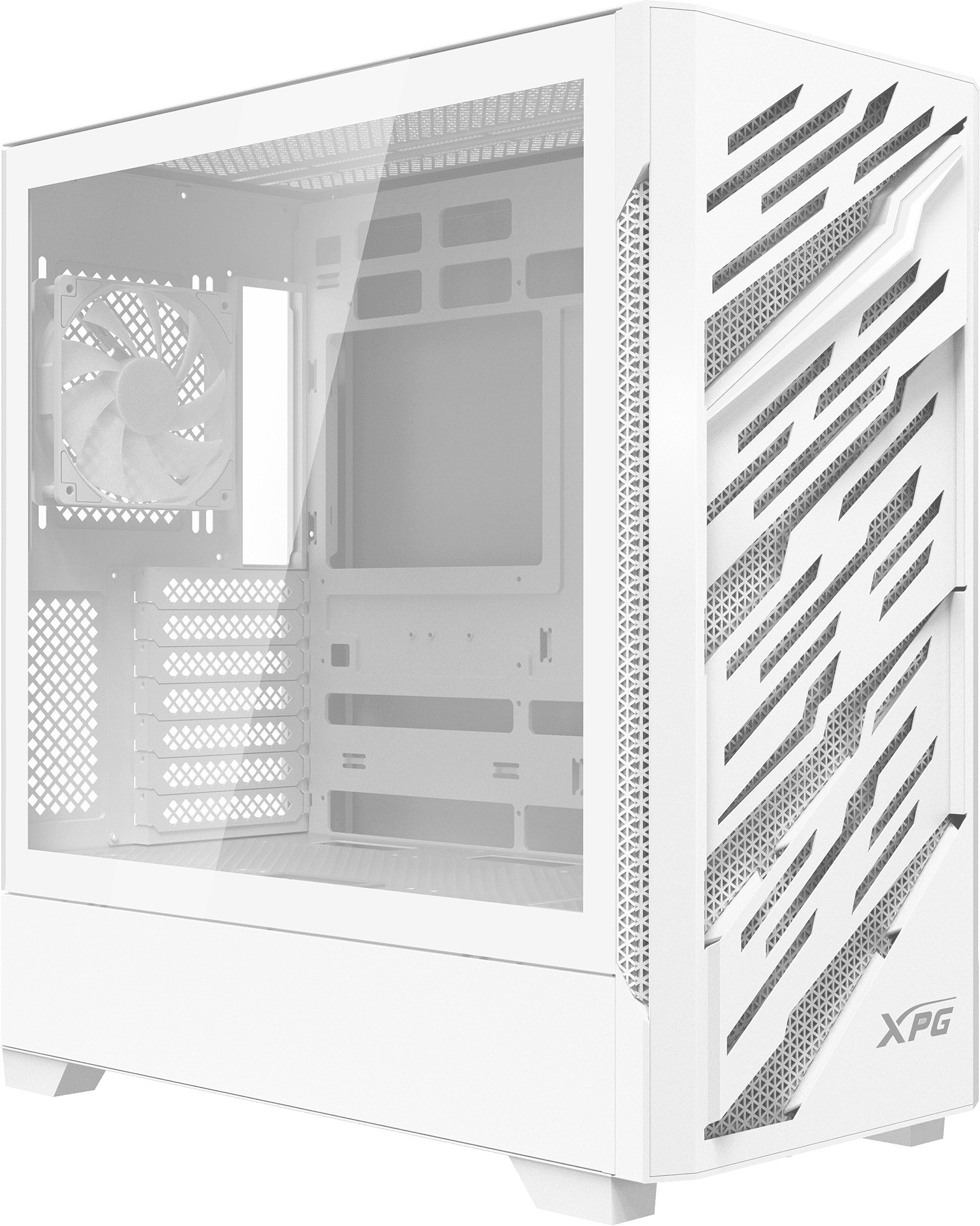 Kutia kompjuterike XPG Starker Air BTF, MIDI Tower ATX, ARGB, e bardhë