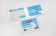 Сет капачиња за тастери Ducky X MK Frozen Llama, 108 тастери, PBT double shot, шарен