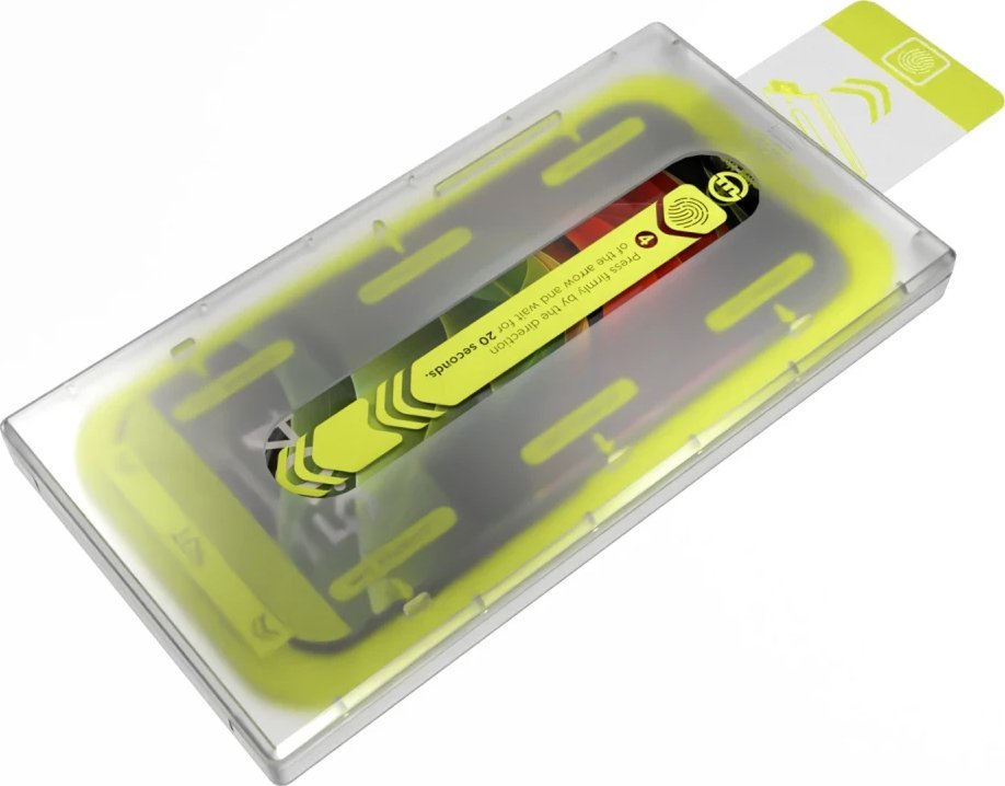 Xham mbrojtës Mobile Origin për iPhone 16 Plus, 0.33mm, 9H, set 2 copë, transparent