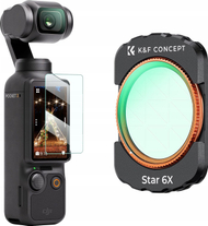 Filtër magnetik star 6x K&amp;F Concept, për DJI Osmo Pocket 3, i zi