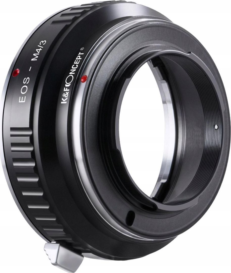 Adapter lente K&amp;F Concept KF06.090, Canon EF EF-S në Micro 4/3, i zi