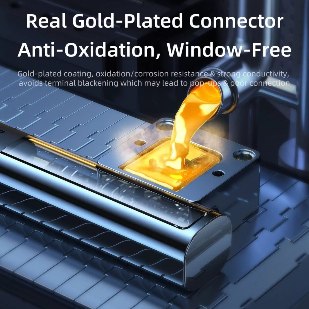 Kabllo USB Joyroom S-UL012A6, USB-A në Lightning, 1.2m, blu