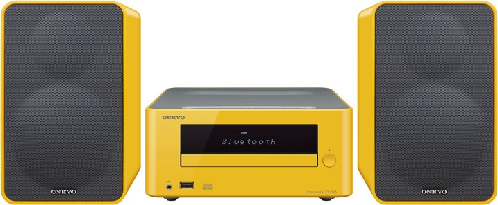 Mikrosistem Onkyo CS-265, i verdhë