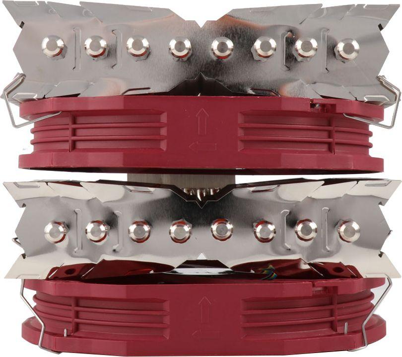 Ftohës i CPU-së Thermalright Silver Arrow IB-E Extreme Rev. B, i kuq/i portokalltë