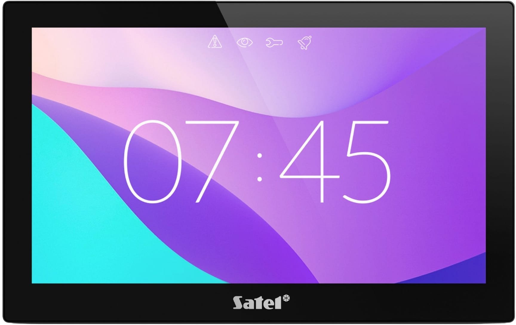 Tastierë alarmi Satel INT-TSH210-B, ekran 10", touch, e zezë