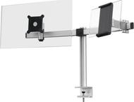 Krah i dyfishtë për monitor dhe tablet Durable Mount Pro, 21" 27", VESA 75 100, i zi