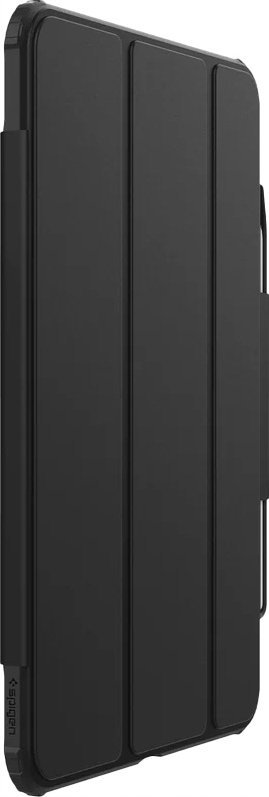 Mbulesë tablet Spigen Ultra Hybrid Pro për iPad Pro 11" M4 2024, pjesë e pasme transparente, mbajtëse për Apple Pencil, e zezë