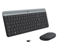 Set tastierë dhe maus Logitech MK470, 2.4 GHz, 1000 DPI, të zeza