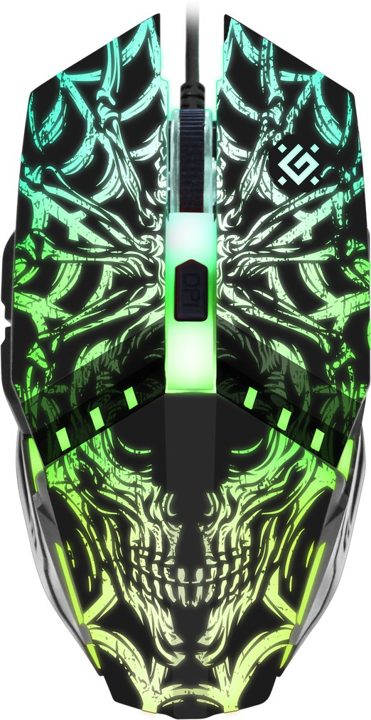 Mouse Defender GM-670L, оптички, 2400 DPI, црн