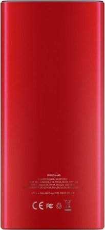 Powerbank GoGEN PB100008R, 10 000 mAh, 3 porta, e kuqe