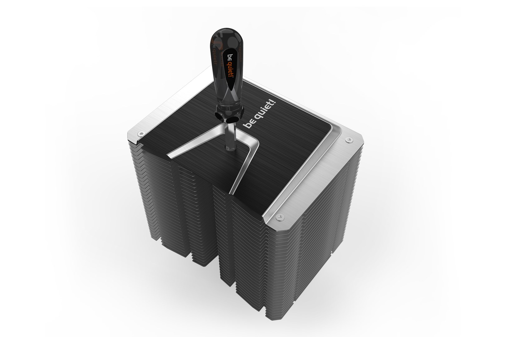 Ftohës CPU be quiet! Shadow Rock 3, 190W TDP, 120mm, i argjendtë
