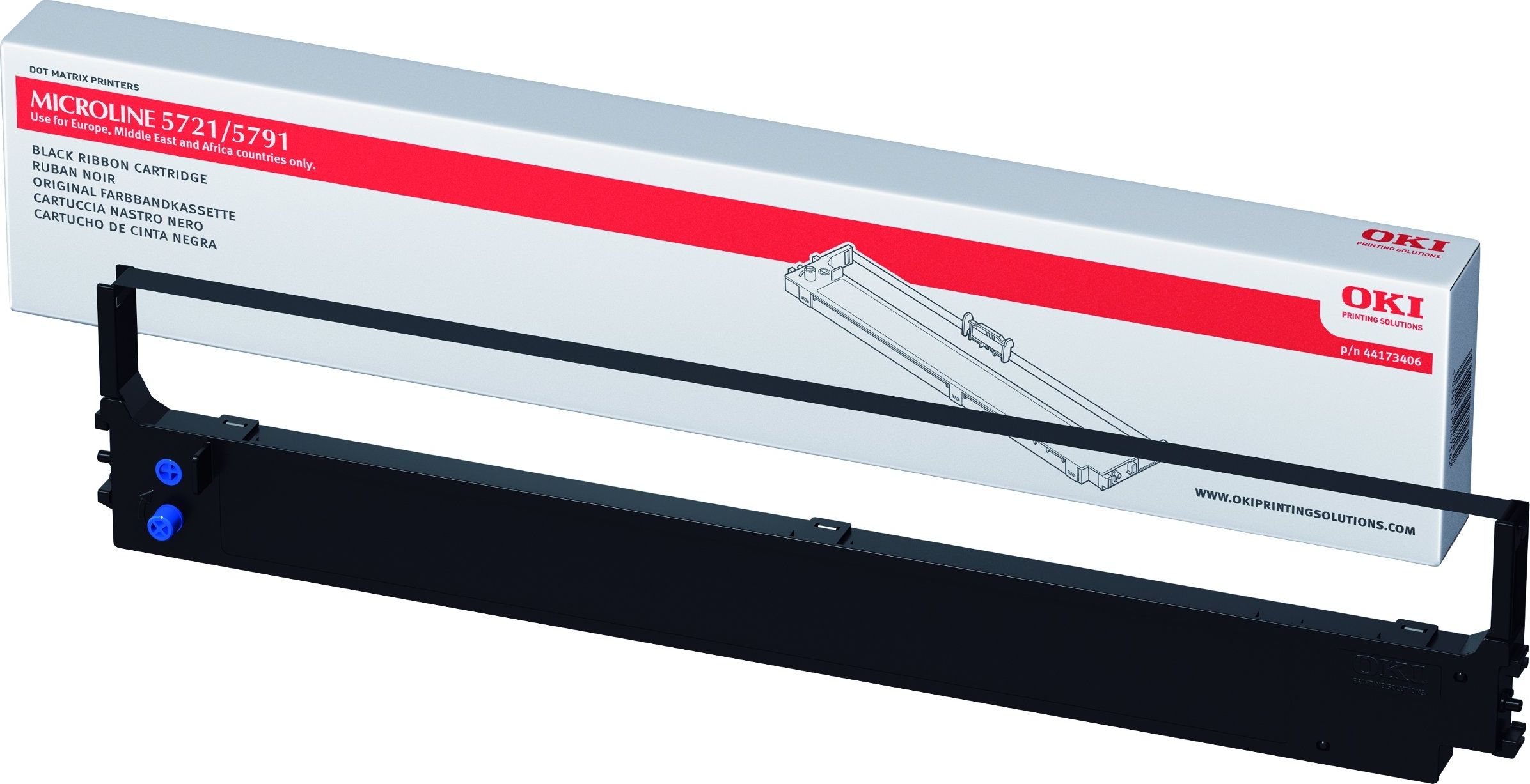 Лента за печатач OKI за Microline 5721 / 5790, црна