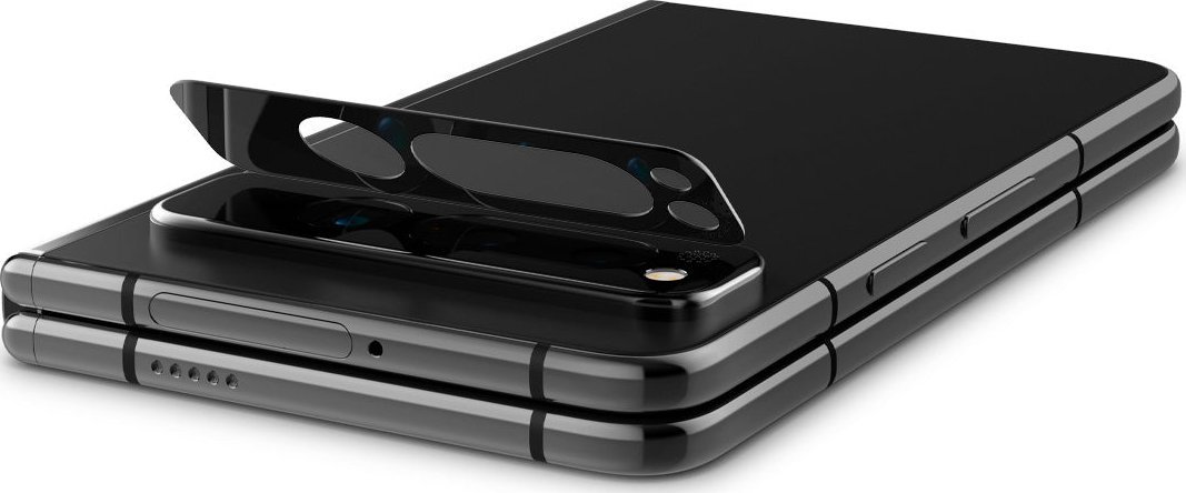 Mbrojtës kamere Spigen Glass EZ Fit Optik Pro, set 2 copë, për Google Pixel Fold, i zi