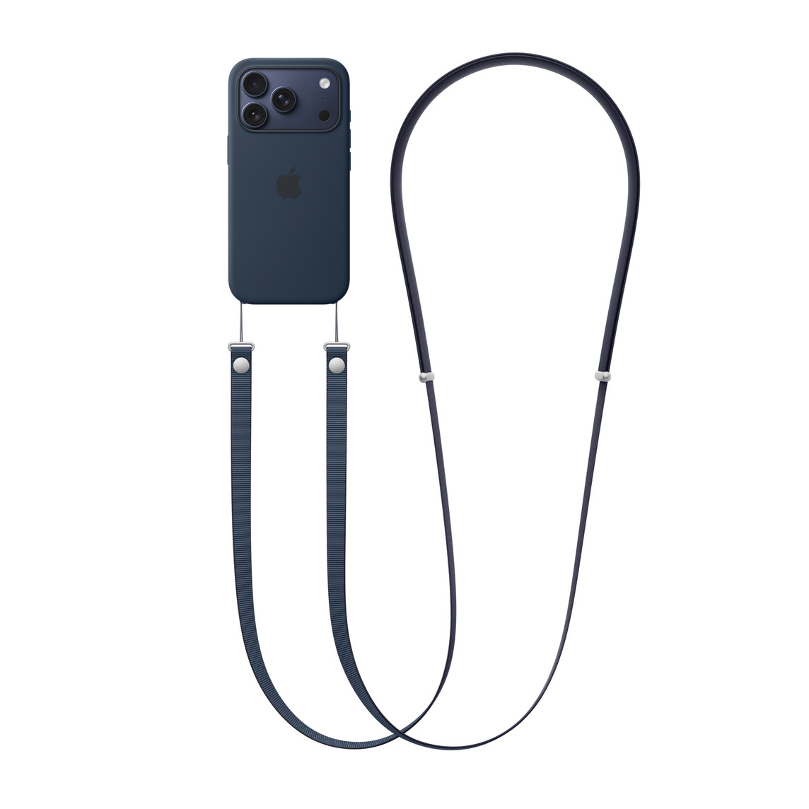 Apple Crossbody Strap, Blue