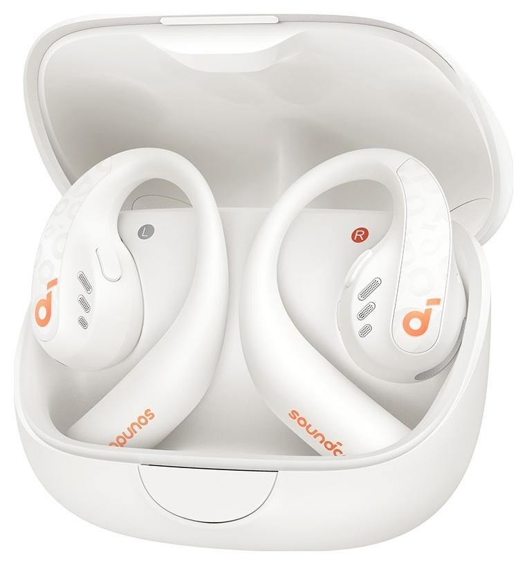 Kufje wireless Soundcore by Anker AeroFit Pro, IPX5, të bardha