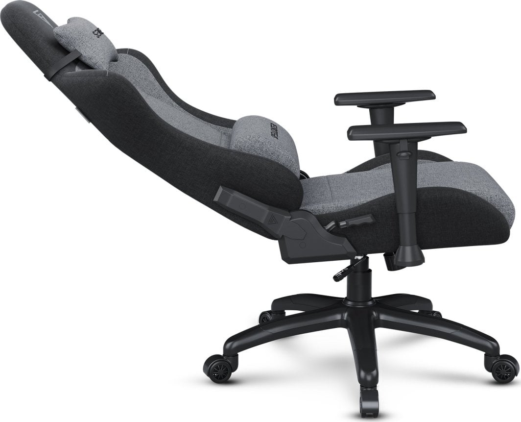 Стол SENSE7 Spellcaster FUKU XL, материјал, сив/црн