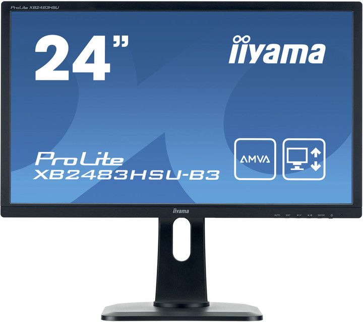 Монитор iiyama ProLite XB2483HSU-B3 - LED 24 "(60 см)