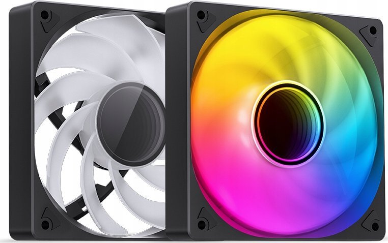 Ventilator kasë Jonsbo SL-120, 120mm, ARGB 5V 3-pin, i zi