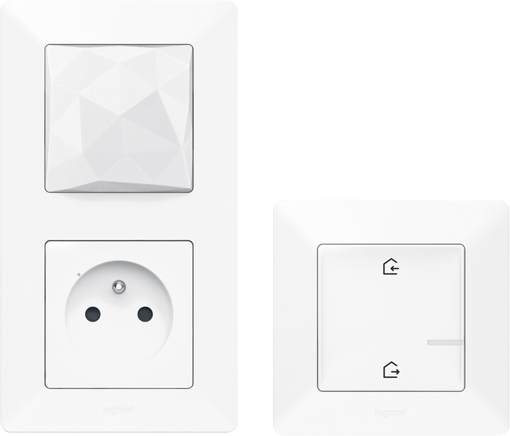 Set prizë dhe njësi kontrolli Legrand Valena Life Netatmo, i bardhë