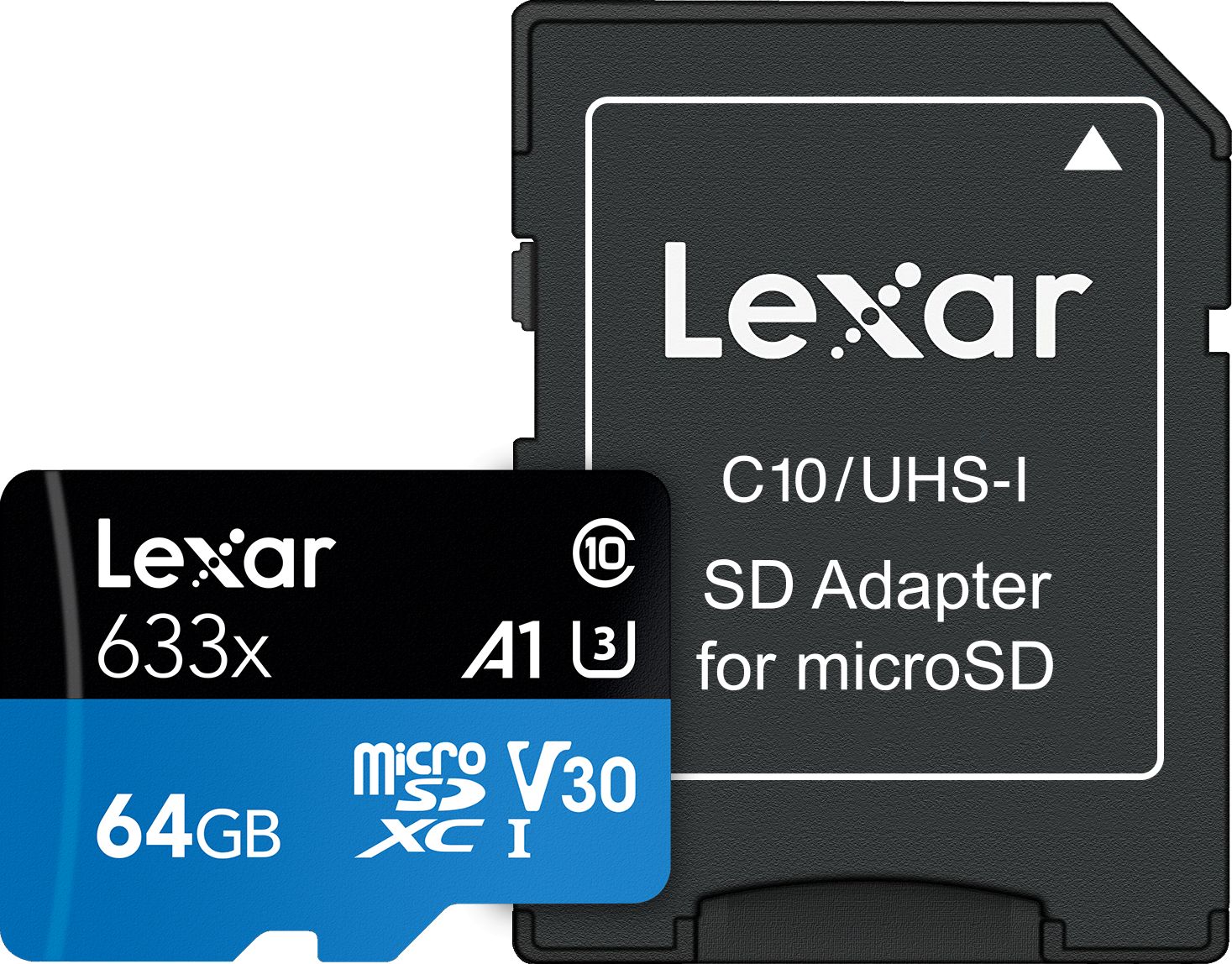 Kartë memorie Lexar 633x MicroSDXC 64 GB UHS-I / U3 U3 A1 V30 (LSDMI64GBB633A)