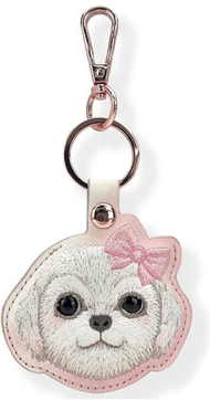 Mbajtëse Nimmy Case Locator New Big Eyed Pet 2.0, për Apple AirTag, për qen, rozë