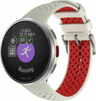 Orë sportive Polar Pacer Pro S/L, GPS, ekran MIP, e bardhë e kuqe