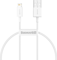 Kabllo Baseus USB-A - Lightning 0.25m, e bardhë