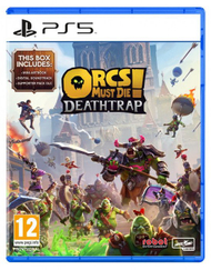 Lojë PS5 Orcs Must Die! Deathtrap, aksion strategji, disk fizik