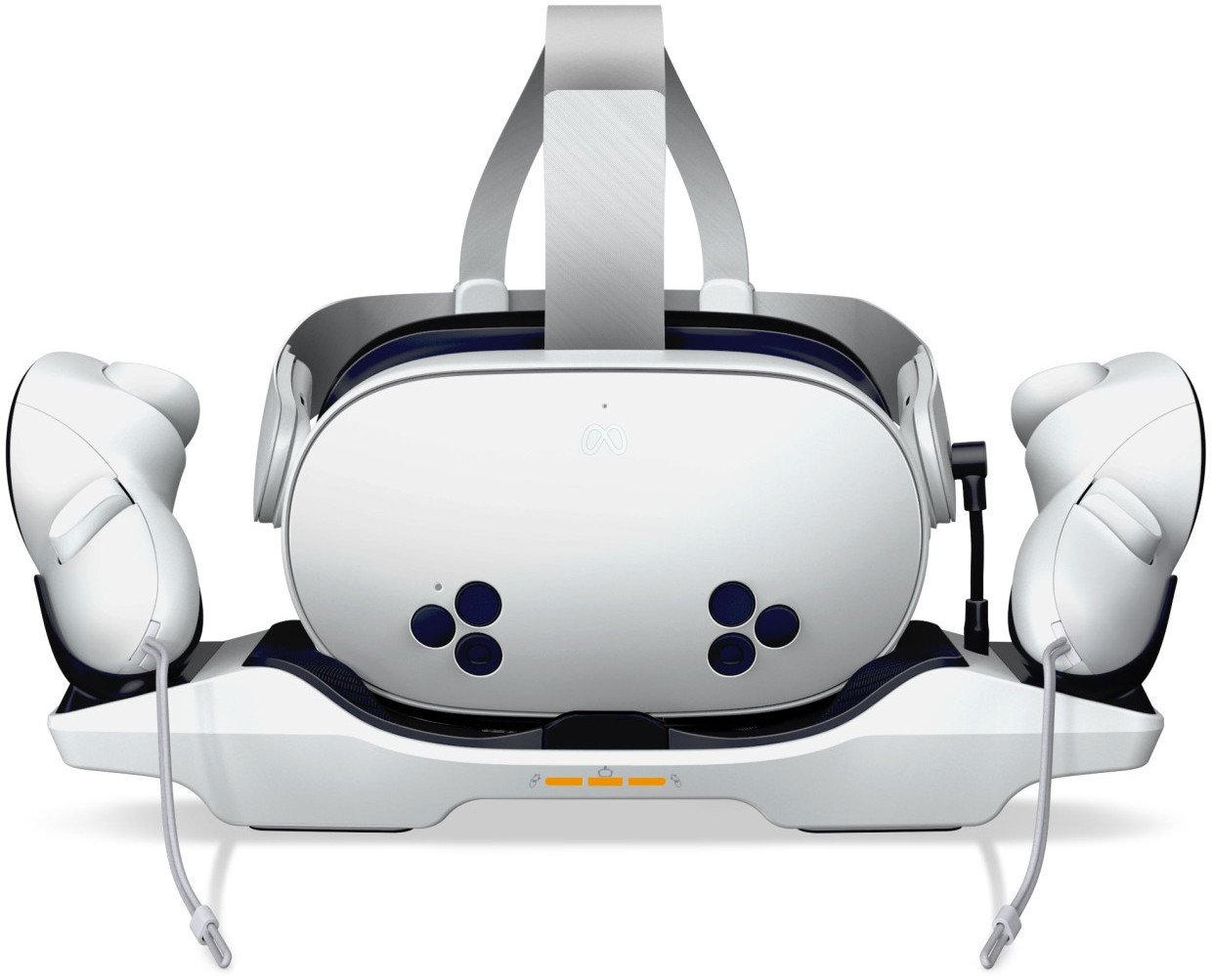 Stacion karikimi PowerA për Meta Quest 3 3S, me bateri rikarikueshme, port USB C, i zi