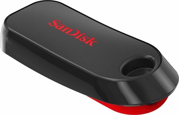 USB SanDisk Cruzer Snap, 64GB, USB 2.0, e zezë