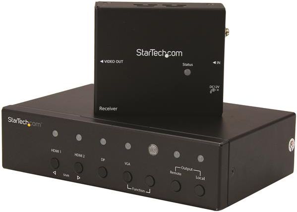 StarTech.com HDBaseT Екстендер Комплет со Прекинувач, 4K