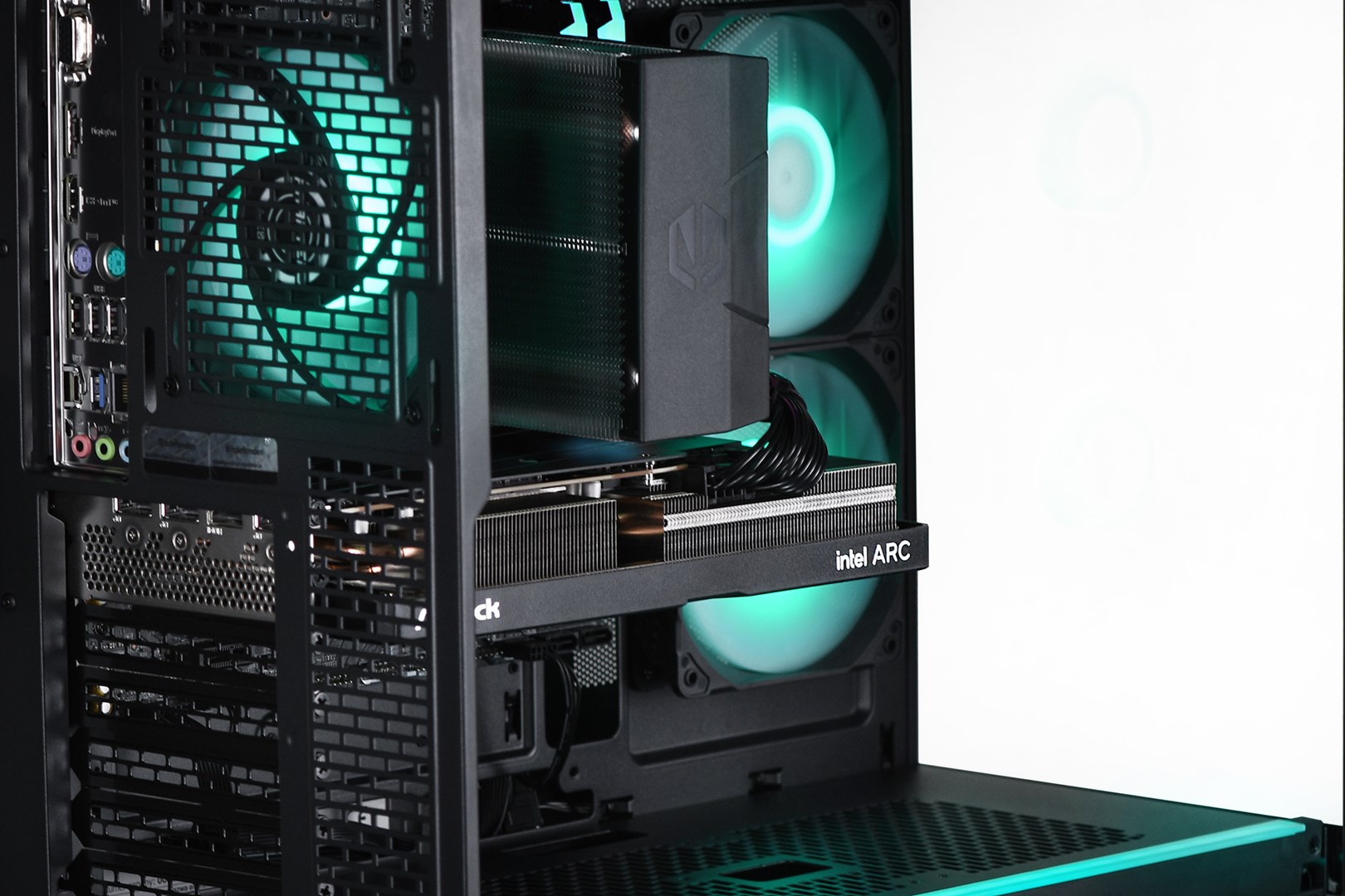 Компјутер Actina View, i5-12400F, 32GB, 1TB SSD, Arc A580, црн