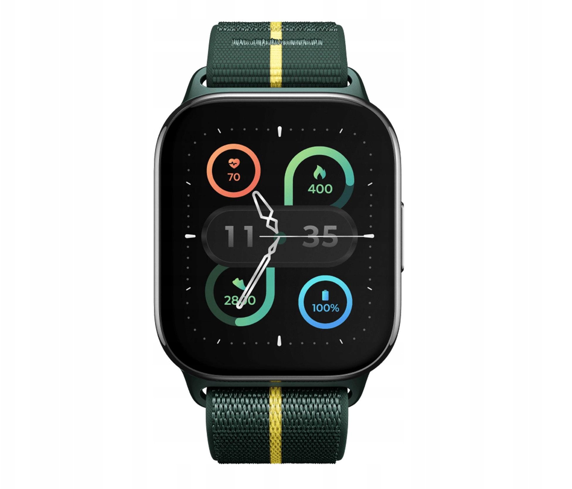 Ora inteligjente Motorola Moto Watch Fit, 1.9" OLED, GPS, jeshile gri