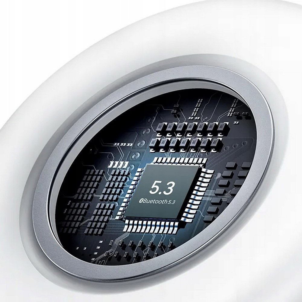 Kufje wireless Usams US-XD19, Bluetooth 5.3, Power Bank, të bardha