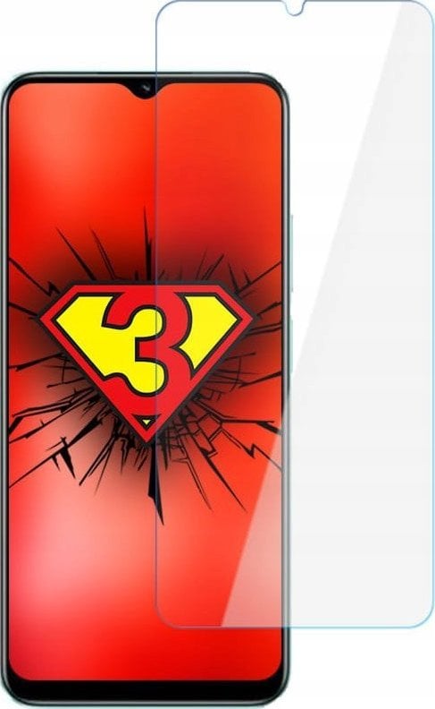 Xham mbrojtës 3mk Hybrid për Realme C33, 0.3mm, 7H, transparent