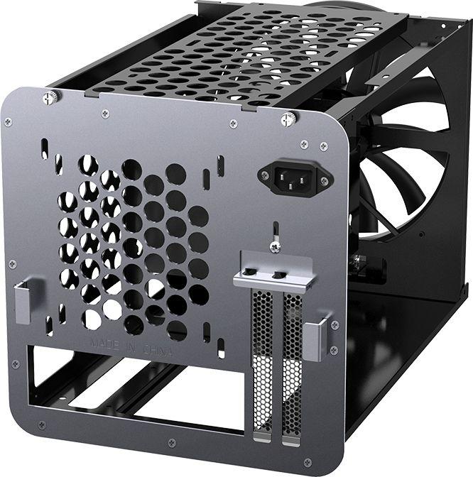 Kasë Jonsbo V8, e hirtë, Mini Tower