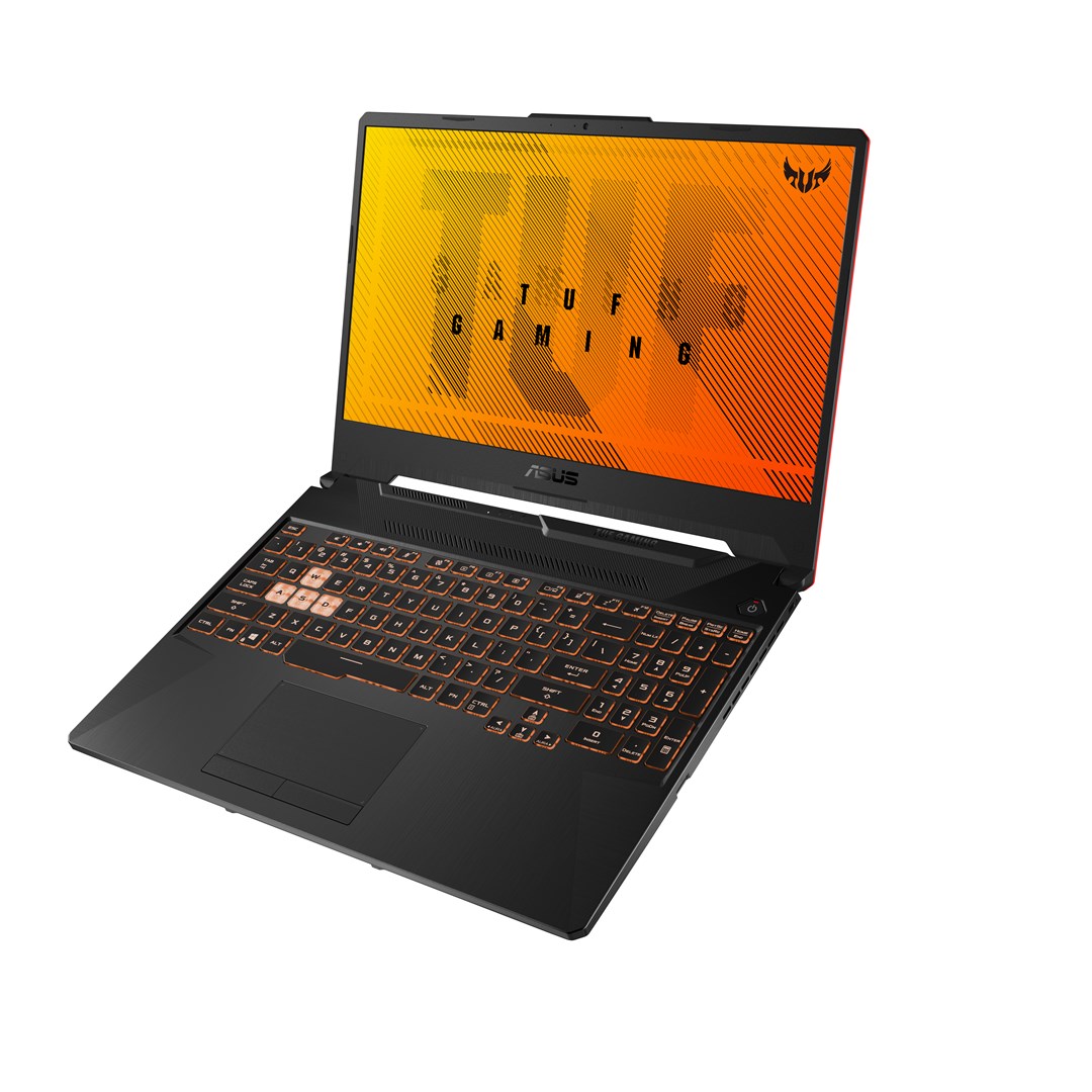 Laptop ASUS TUF Gaming, 15.6", AMD Ryzen 5 4600H, 8 GB RAM, 512 GB SSD, NVIDIA GeForce RTX 3050, i zi